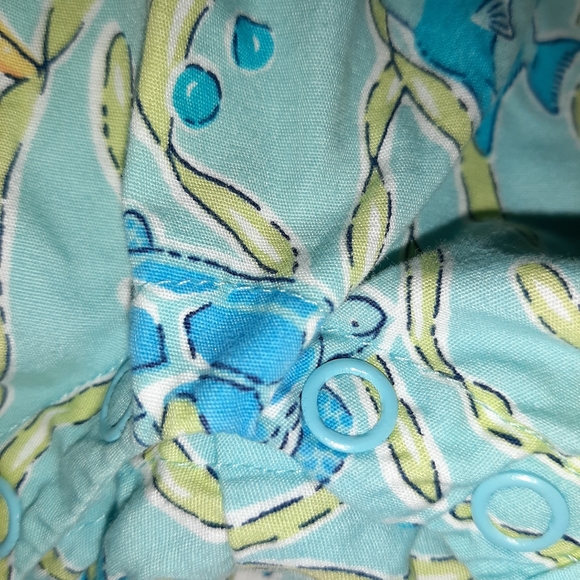 Vintage Gymboree Splash Under The Sea Print Romper - Picture 4 of 5